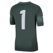 Michigan State Nike Limited VF Home #1 Game Jersey